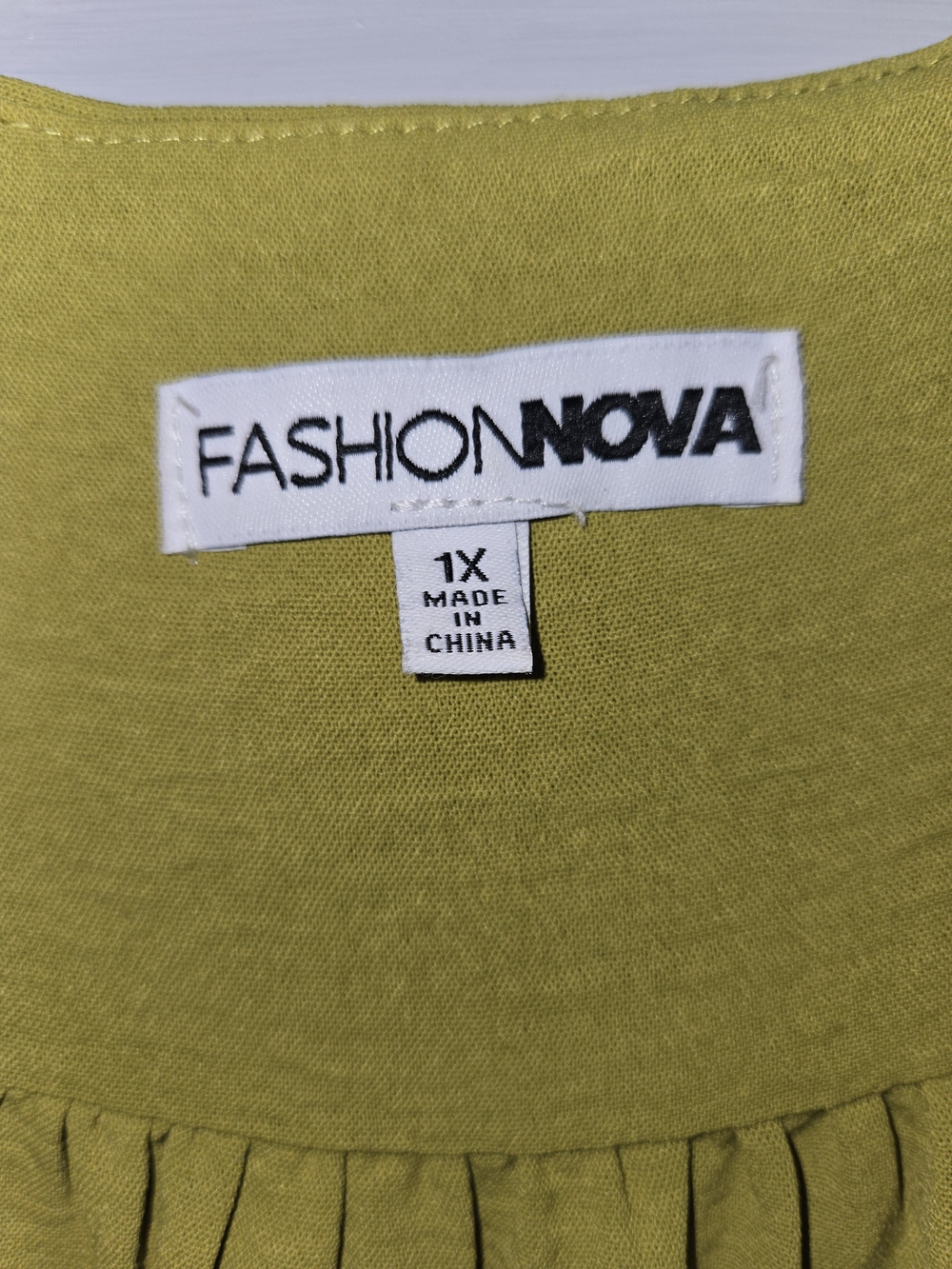 Fashion Nova Women's 1X Millie Jumpsuit - Green - Picture 6 of 10